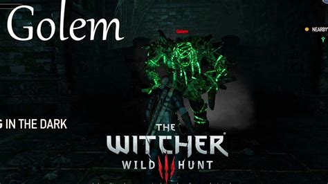 The Witcher 3 Wild Hunt Golem Boss Fight Youtube