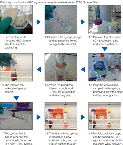 Figure 1 From Leukocyte Depletion And Recovery With Pall Sterile White