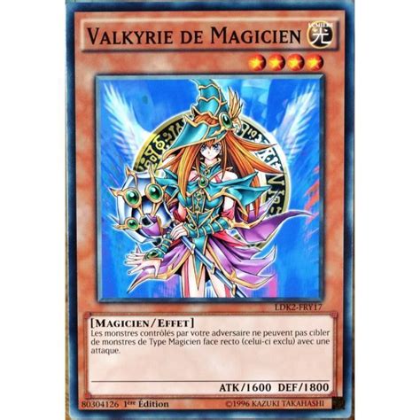 Carte Yu Gi Oh Ldk Fry Valkyrie De Magicien Cdiscount Jeux Jouets