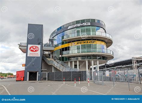 Mercedes Amg Lounge Nurburgring Speedway Germany Editorial Stock