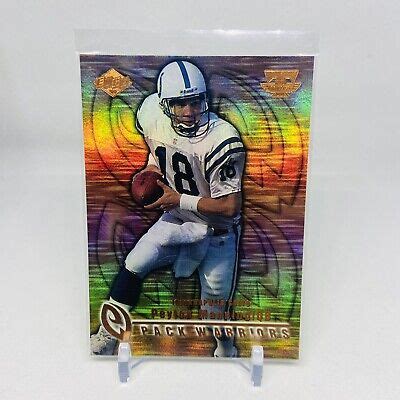 Collector S Edge Triumph Pack Warriors Peyton Manning Pw Colts A