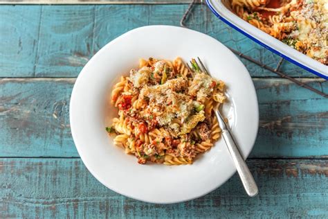 Lasagna Baked Fusilli Recipe HelloFresh