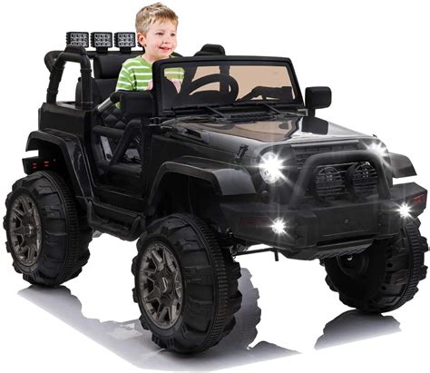 Buy OTTARO Kids Electric Car Ride on Car Truck, Battery Kids Car w/Parent Remote Control, 12V ...