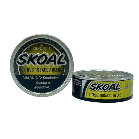 Skoal Citrus Long Cut Dip Native Smokes Canada