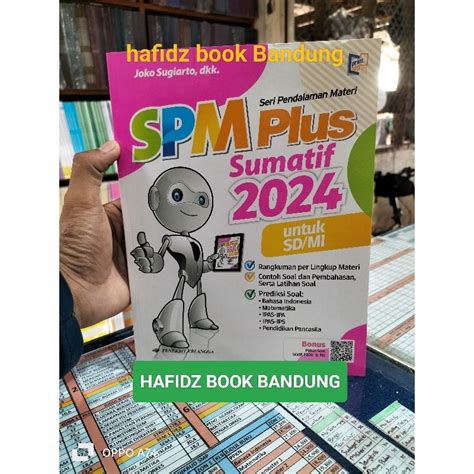 Jual BUKU SPM PLUS SUMATIF SD MI 2024 TERBARU Shopee Indonesia