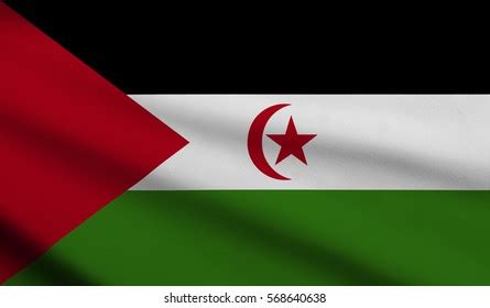 Western Sahara Waving Flag Stock Photo Shutterstock