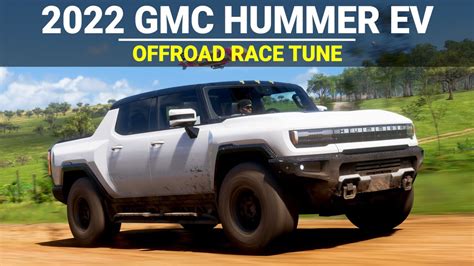 Forza Horizon 5 Tuning 2022 Gmc Hummer Ev Pickup Fh5 Offroad Race Build Tune And Gameplay