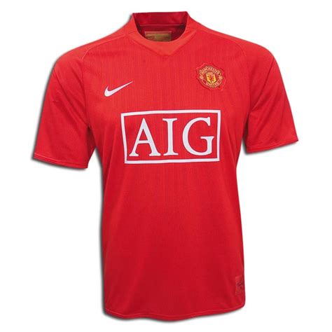 Football Kit Man Utd Nike 06 07 Man Utd Home Shorts