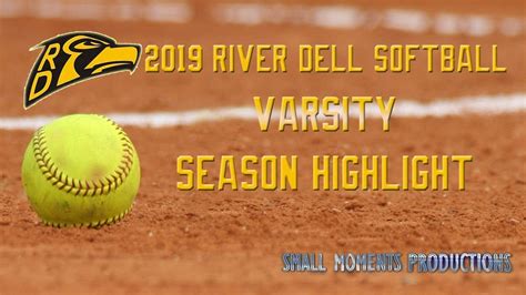 2019 River Dell Hawks Varsity Softball Season Highlight Youtube