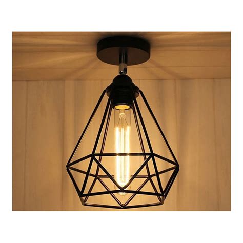 Lampa Wisz Ca Czarna Druciana Loft Black Reno Plafon Toolight Sklep