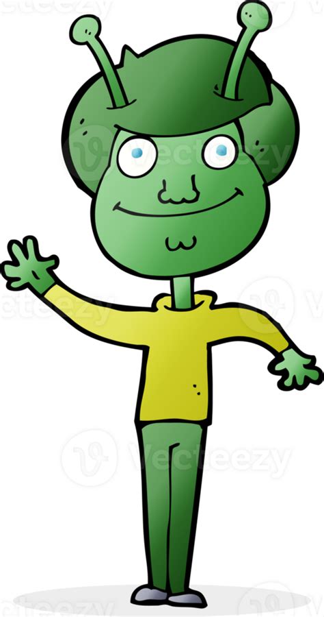 Extraterrestre De Dibujos Animados 36342491 Png