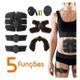 Kit Tonificador Muscular Abdominal Bra O Aparelho Academia No Shoptime