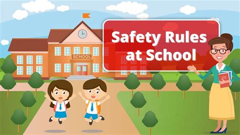 Safety Rules At School Youtube