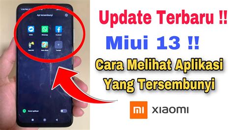 Cara Melihat Aplikasi Yang Tersembunyi Di Hp Xiaomi Miui Youtube