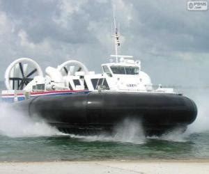 Puzzles de Aerodeslizador o hovercraft un vehículo capaz de viajar