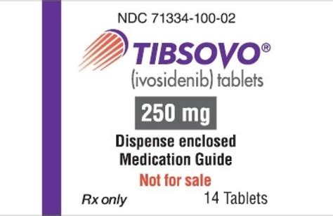 Tibsovo Pictures, Images, Labels | Healthgrades | (ivosidenib tablet ...