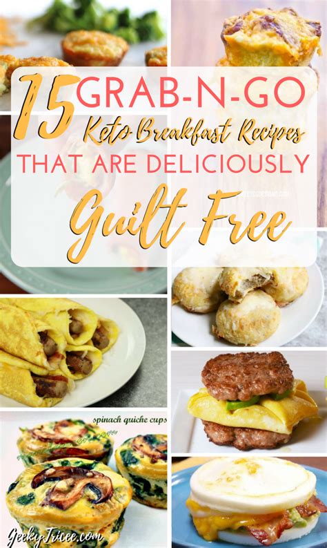 15 Grab N Go Keto Breakfast Recipes That Are Deliciously Guilt Free