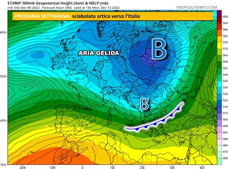 Meteo Prossima Settimana Sar Sciabolata Artica Di Santa Lucia