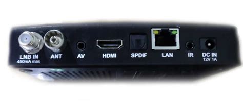 Ресивер GM SR-525HD S2/T2/C Cx, USB, HDMI, LAN, SPdif, jack, 12V, IR