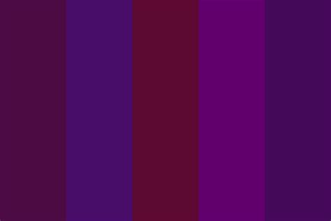 Aubergine Color Palette