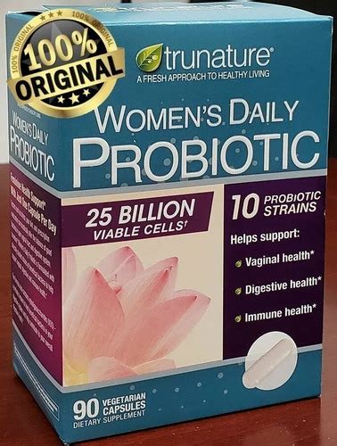 Trunature Womens Daily Probiotic 25 Billion Cells 90 Cps Veg Parcelamento Sem Juros