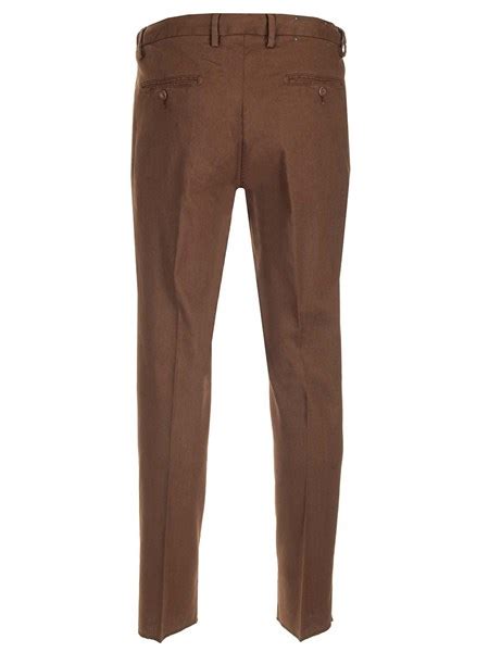 Al Duca Daosta 1902 Drawstring Cotton Trousers For Men Us Al Duca