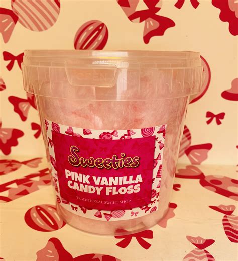 Pink Vanilla Candy Floss - Sweeties Direct