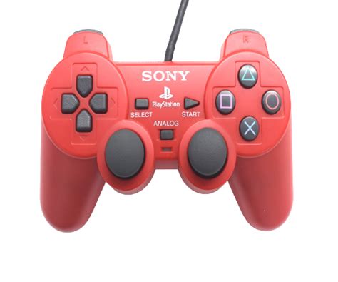 Ps Official Dualshock Controller Hard Red Ps Controller Baxtros