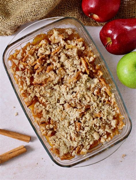 Apple Crisp Without Oats Vegan Gluten Free Elavegan