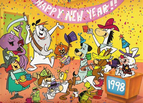 Hanna Barbera Calendar 1998 New Years Hanna Barbera Use Flickr