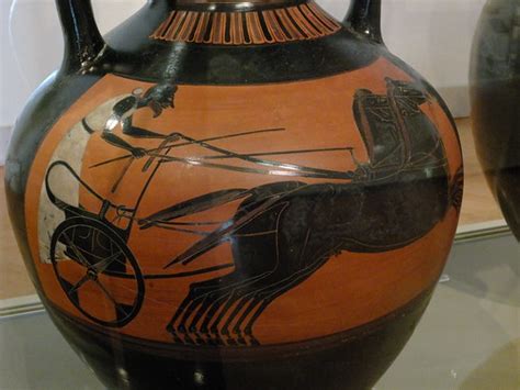 Terracotta Panathenaic Prize Amphora C Bc Terracotta Flickr