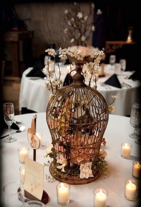 Wedding Table Centerpieces So Fab You Wont Be Able To Look Away Bird