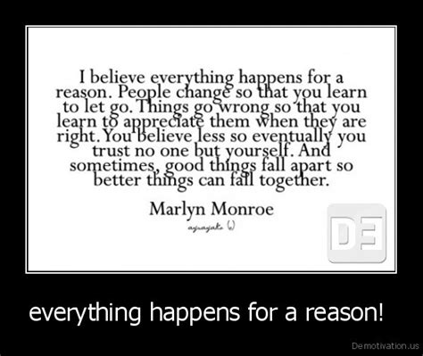 ﻿everything Happens For A Reason De Motivation Us Demotivation