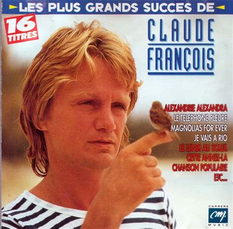 Les plus grands succès de claude françois de Claude François CD