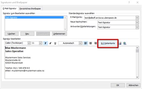 Ms Outlook E Mail Signatur Einrichten Schnelle Anleitung