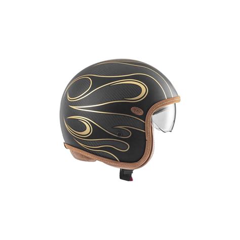 Casco Jet Premier Vintage Platinum Ed Carbon Fr Gold Chromed Bm