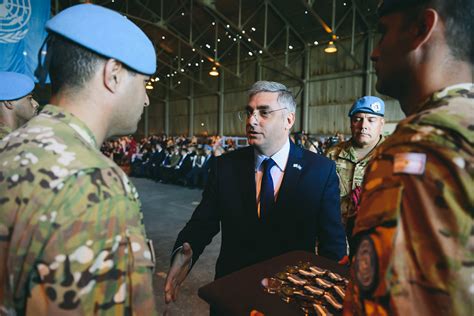 Unficyp Medal Parade 60 Years In The Service Of Peace United