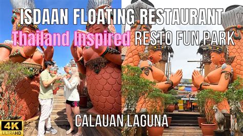 Isdaan Floating Restaurant Thailand Inspired Resto Fun Park In Calauan