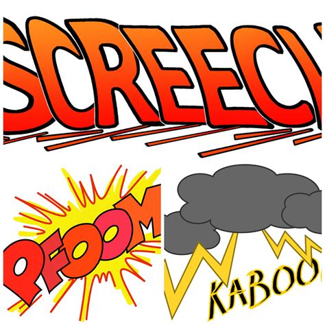 Splat Onomatopoeia Clipart Best