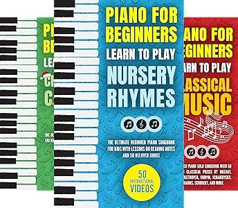 My First Piano Sheet Music Books