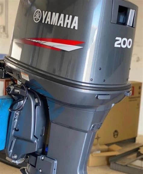 2008 Yamaha 200 Hp 2 Stroke 20 Shaft Outboard Motor Alpha Marine