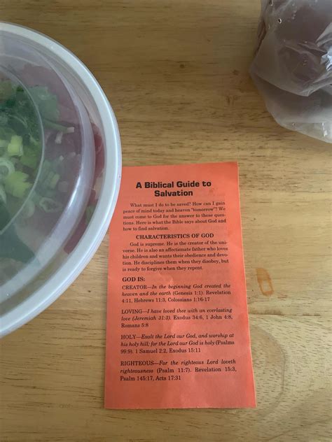 Doordash drivers preaching a biblical guide to salvation. : r