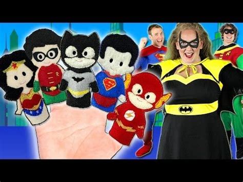 Superheroes Finger Family Song - Superman, Batman, Spiderman, Hulk - YouTube | Song superman ...