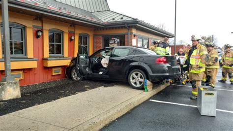 Car Crashes Into Pizza Hut In Silver Spring Township