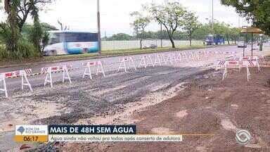 Bom Dia Rio Grande Moradores estão sem água há 48 horas na zona Norte