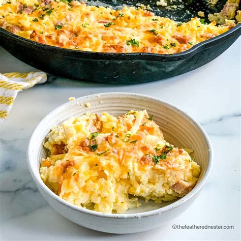 Ham And Hash Brown Casserole The Feathered Nester