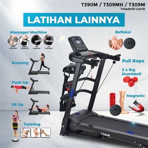 Treadmill Listrik Twen Model T309M Treadmill Elektrik Terbaru