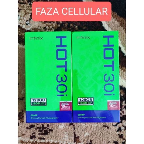 Jual Infinix Hot 30i Segel Ram 8 128 Gb Resmi Shopee Indonesia