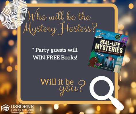 Usborne Mystery Hostess In 2021 Mystery Hostess Usborne Hostess