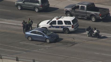 2 Officers Woman Hospitalized After Separate Crashes In Phoenix